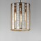 Maxim Lighting Miramar 3-Light Foyer Pendant, Capiz/Natural Aged Brass 12802CZNAB - alternate 2